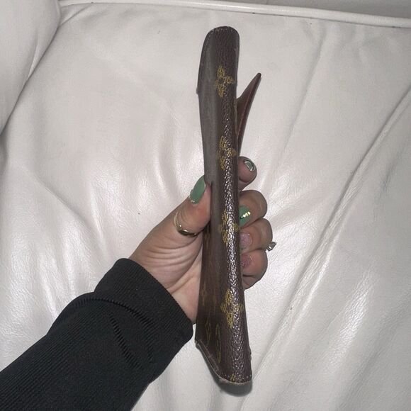 Authentic Louis Vuitton LV Long Wallet Portefeuille Sarah Brown Monogram - Picture 9 of 11